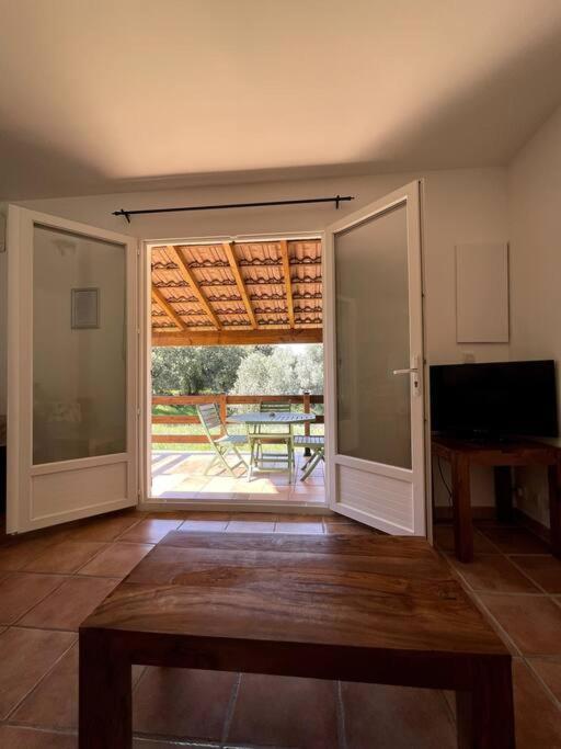 Maison Au Calme Avec Piscine Et Climatisation Sollacaro Extérieur photo